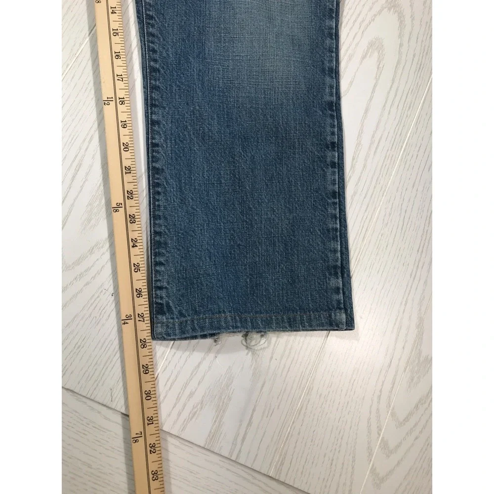 Vintage Polo Ralph Lauren Jeans Men 32x28 Blue Dungarees Relaxed Cotton Work Y2K